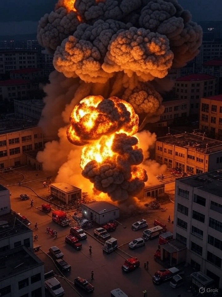 A worker in China was killed on the spot due to the explosion caused by the flash of the mobile phone